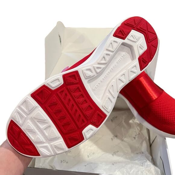 APL Men\'s Techloom Bliss Running Shoe Lightweight
Sneaker Red White Sz 11.5 NEW